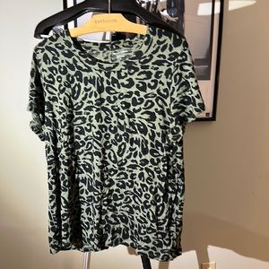 Comfy tee, great for under a sweater with jeans or black pants